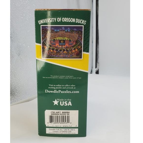 University of Oregon Ducks 100 Piece Jigsaw Puzzle DOWDLE (2014), COMPLETE - Picture 6 of 8